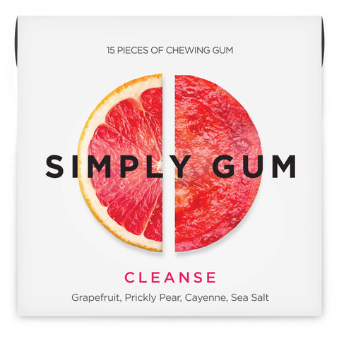 Cleanse Chewing Gum- Natural + Plastic-Free