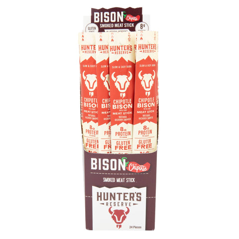 Bison Chipotle Meat Sticks - 24 Pack