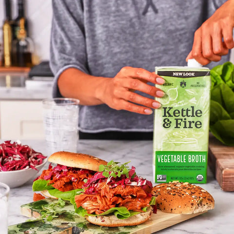 Organic Vegetable Cooking Broth 32oz