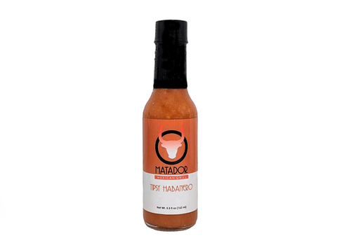 Tipsy Habanero Hot Sauce, Beer Lovers Hot and Spicy Sauce