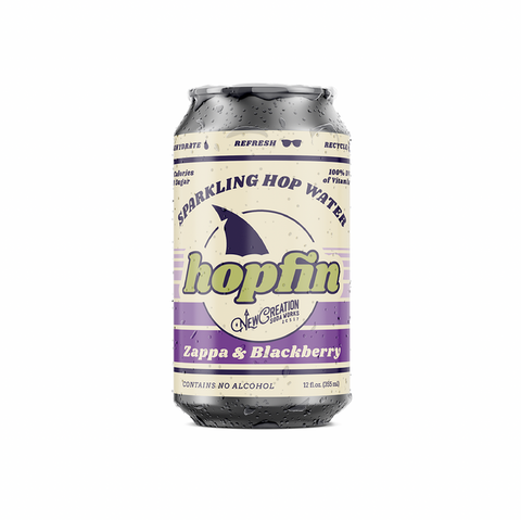 Hopfin Zappa and Blackberry Sparkling Hop Water