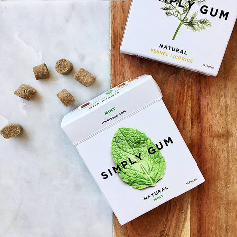 Peppermint Chewing Gum - Natural + Plastic-Free