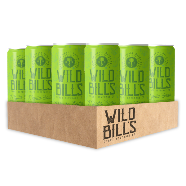 Mojito Mocktail - Premium Cane Sugar Soda, Cans