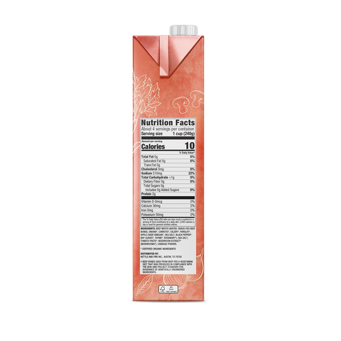 Grass-Fed Beef Cooking Broth 32oz