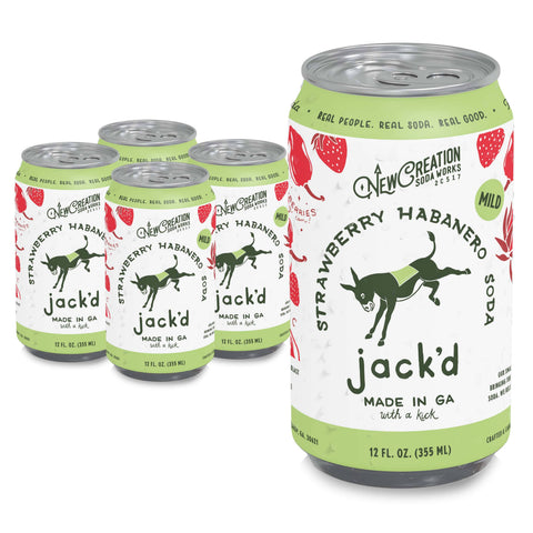 Jack'd Strawberry Habanero Soda