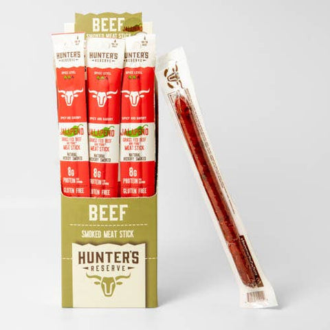 Jalapeño Grass Fed Beef Meat Sticks