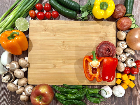 15X11" Rectangular Plain Bamboo Cutting Board