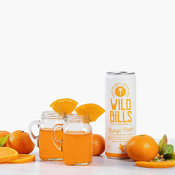 Orange Cream - Premium Cane Sugar Soda, Cans