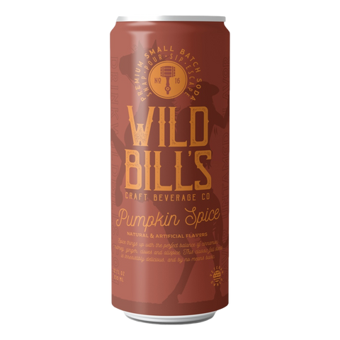 Pumpkin Spice - Premium Cane Sugar Soda, Cans