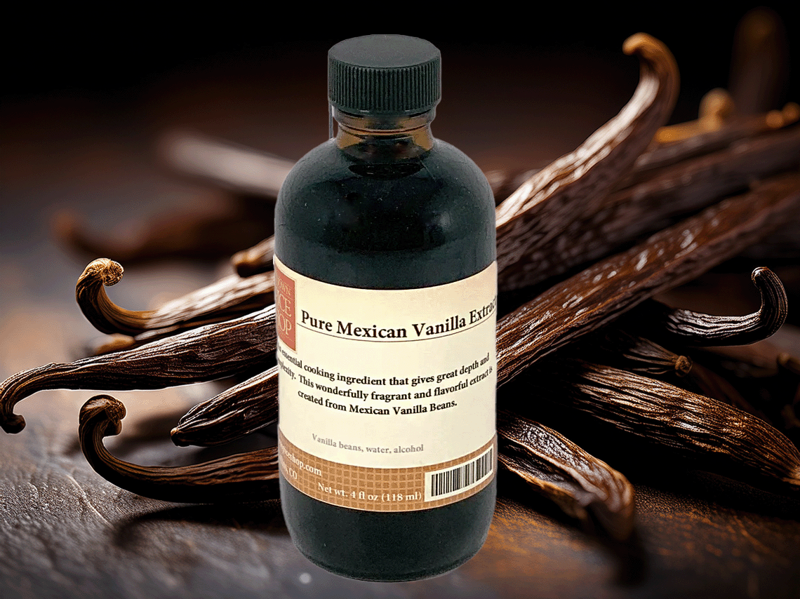 Pure Mexican Vanilla Extract, Vanilla Flavoring for Baking