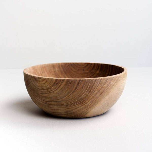 Wooden Teak Bowls (Medium & Large)