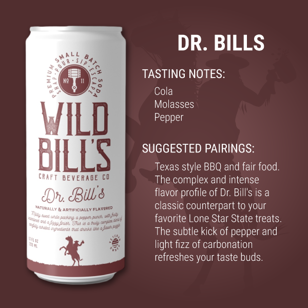 Dr. Bill's - Premium Cane Sugar Soda, Cans