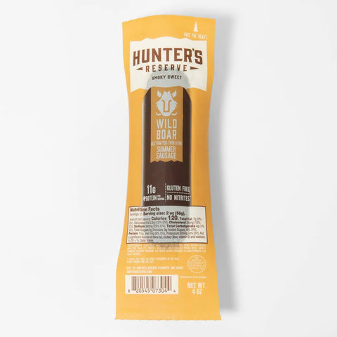 Wild Boar Summer Sausage (feral swine and pork)