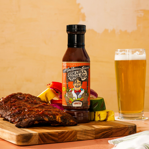 Pineapple Papaya BBQ Sauce
