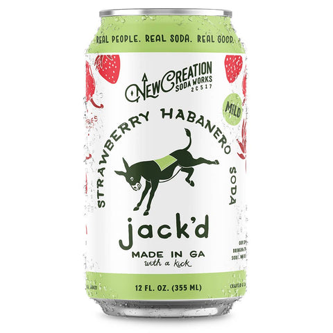 Jack'd Strawberry Habanero Soda