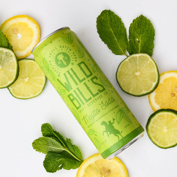 Mojito Mocktail - Premium Cane Sugar Soda, Cans