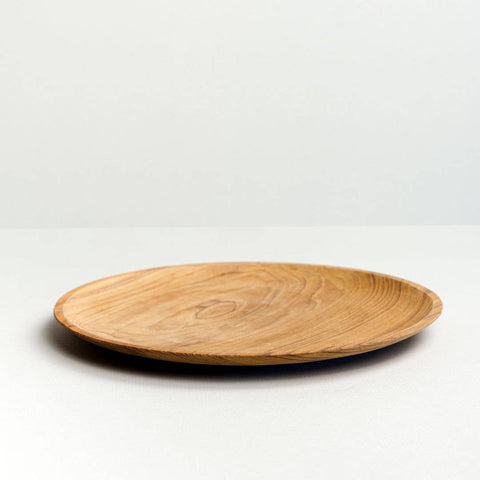 Wooden Teak Plate
