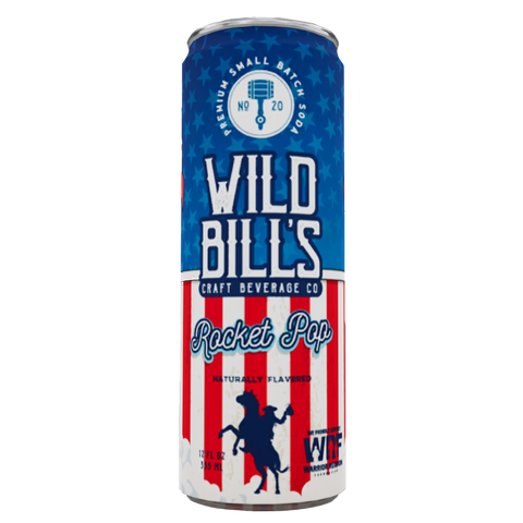 Rocket Pop - Premium Cane Sugar Soda, Cans