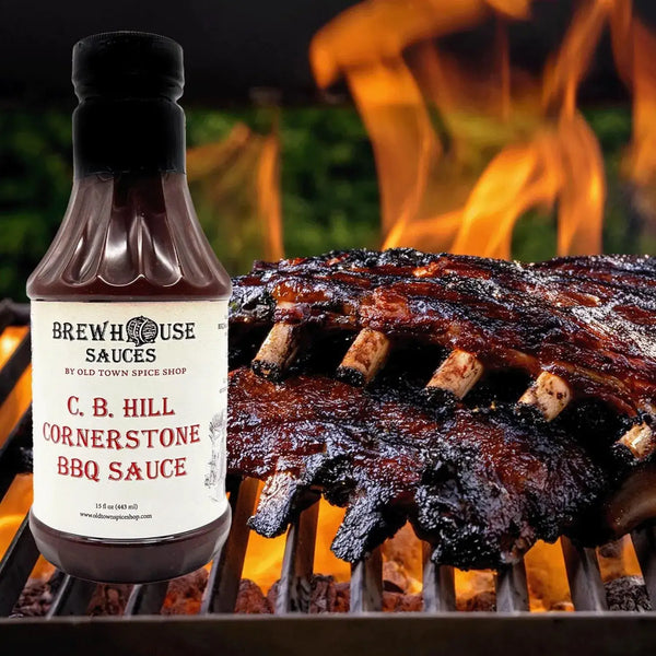 C.B. Hill Cornerstone BBQ Sauce, Barbeque Sauce, Barbecue