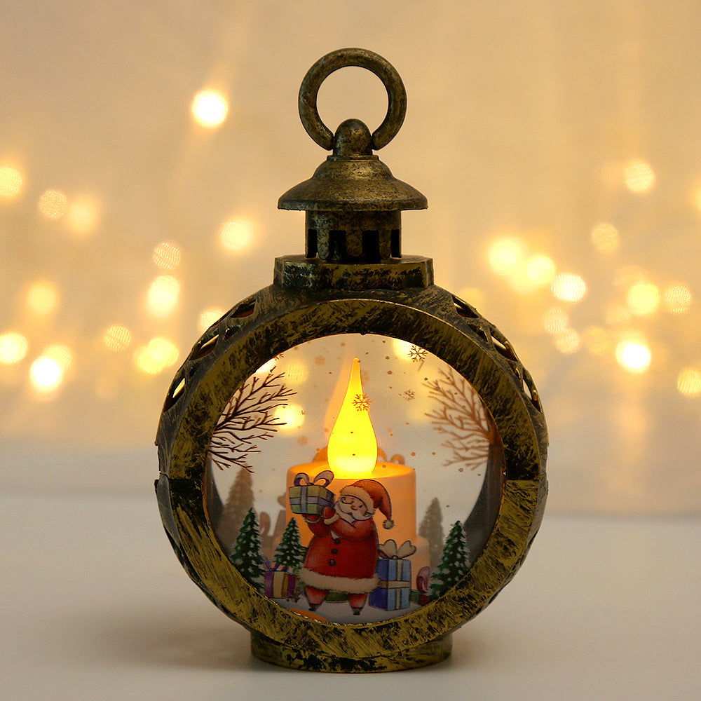 New Arrival Vintage Candle Lantern LED Candle Lantern Decorative Lights Battery Operated Christmas Lantern Decor