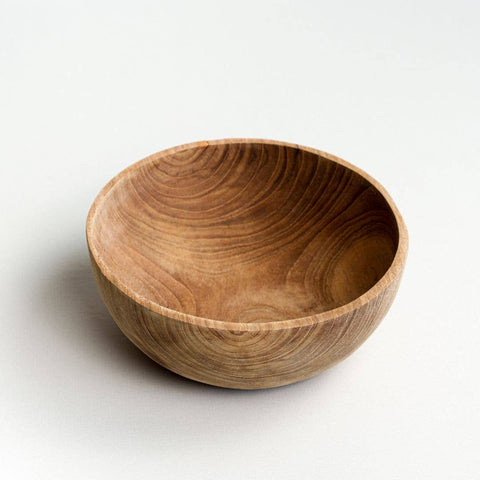 Wooden Teak Bowls (Medium & Large)