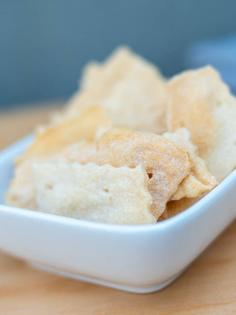 Sea Salt Sourdough Crackers