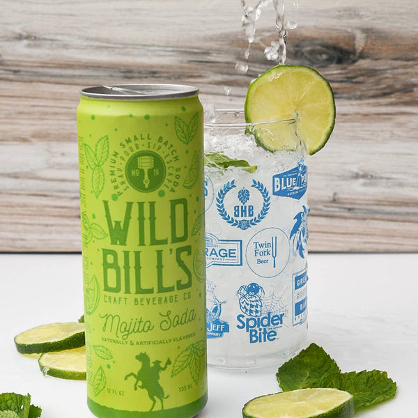 Mojito Mocktail - Premium Cane Sugar Soda, Cans