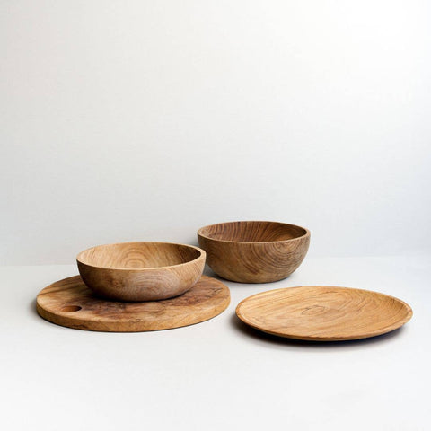 Wooden Teak Plate