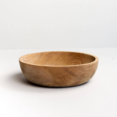 Wooden Teak Bowls (Medium & Large)