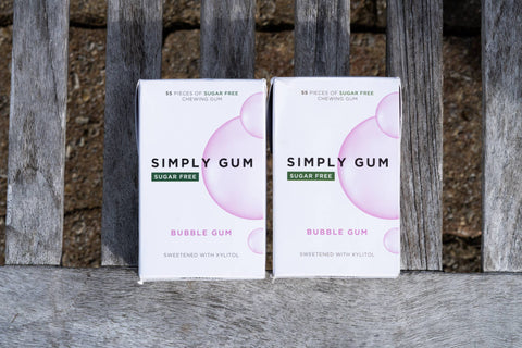 Sugar Free Bubble Gum 55ct - Natural + Plastic-Free