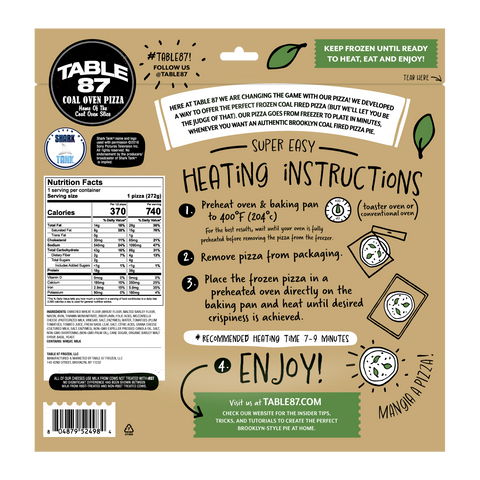 Coal Oven Margherita 10" Pizza