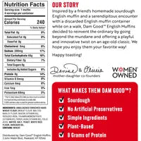 Dam Good English Muffins- Original White