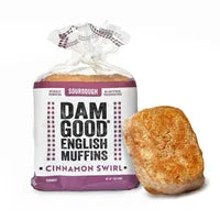 Dam Good English Muffins- Cinnamon Swirl