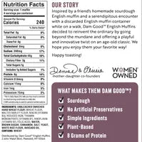 Dam Good English Muffins- Cinnamon Swirl