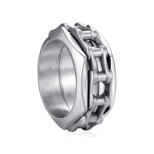 Chain Turning Ring Decompression Anti-Anxiety Ring