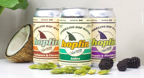 Hopfin Sabro Sparkling Hop Water