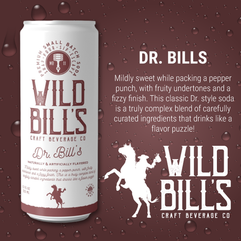 Dr. Bill's - Premium Cane Sugar Soda, Cans