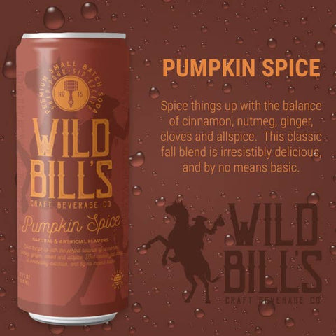 Pumpkin Spice - Premium Cane Sugar Soda, Cans