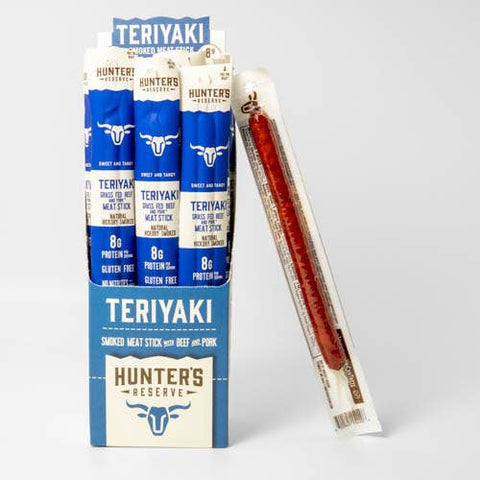 Teriyaki Grass Fed Beef Meat Sticks