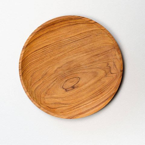 Wooden Teak Plate