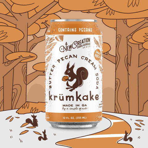 Krumkake Butter Pecan Cream Soda