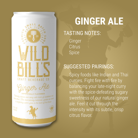 Ginger Ale - Premium Cane Sugar Soda, Cans