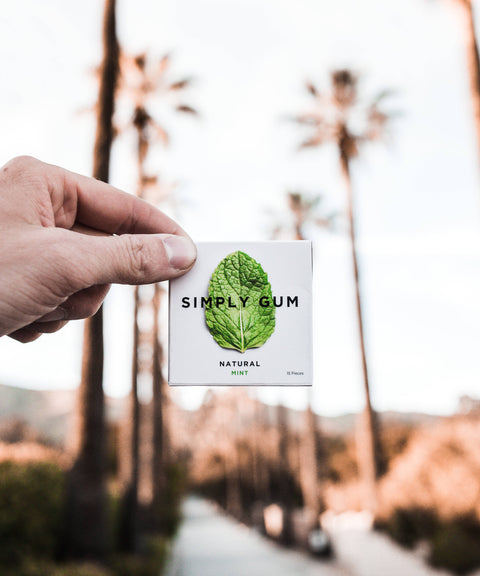 Peppermint Chewing Gum - Natural + Plastic-Free