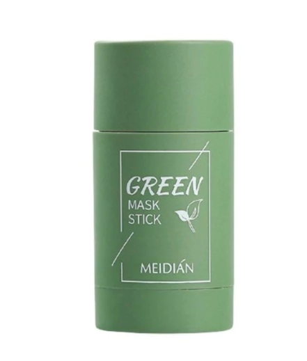 Cleansing Green Tea Mask Clay Stick Oil Control Anti-Acne Whitening Seaweed Mask Skin Care