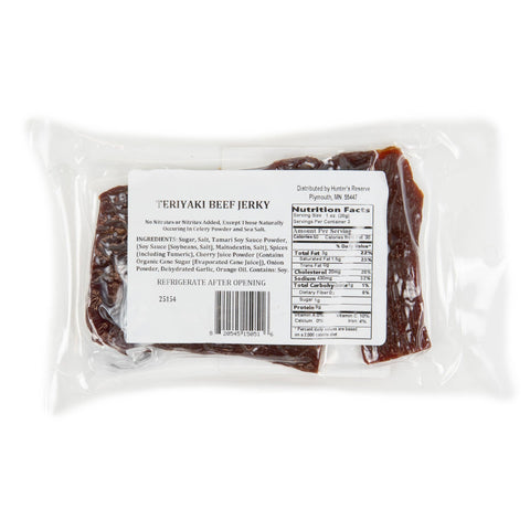 All Natural Teriyaki Beef Jerky - 2 oz