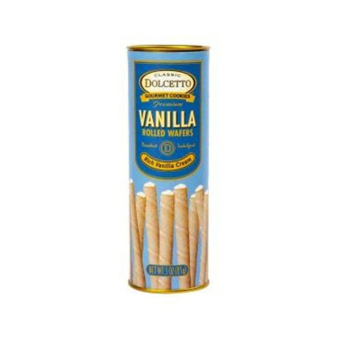 Dolcetto Wafer Rolls - Vanilla (Can) 3oz