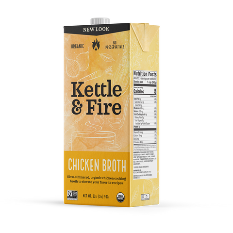 Organic Chicken Cooking Broth 32oz