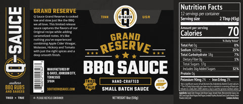 Q Sauce - Grand Reserve