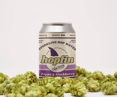 Hopfin Zappa and Blackberry Sparkling Hop Water