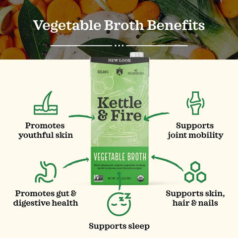 Organic Vegetable Cooking Broth 32oz
